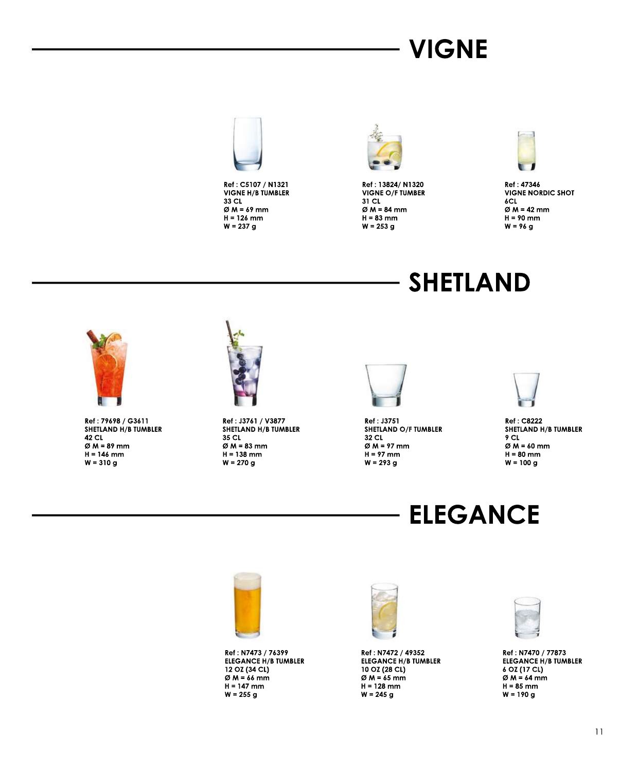 Elegance — catalogue page 1