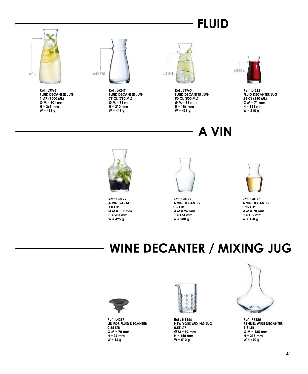 Fluid — catalogue page 1