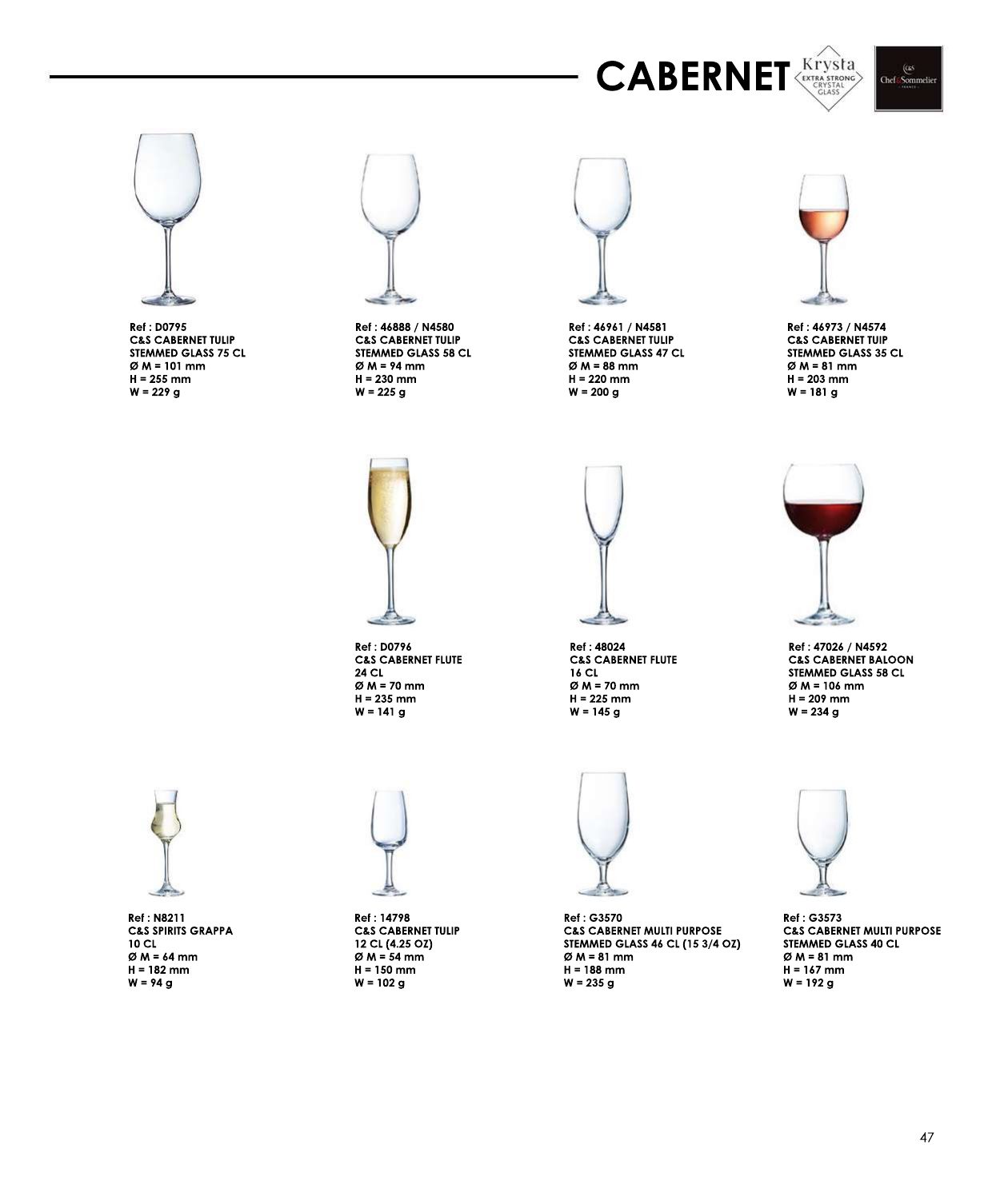 Cabernet — catalogue page 1