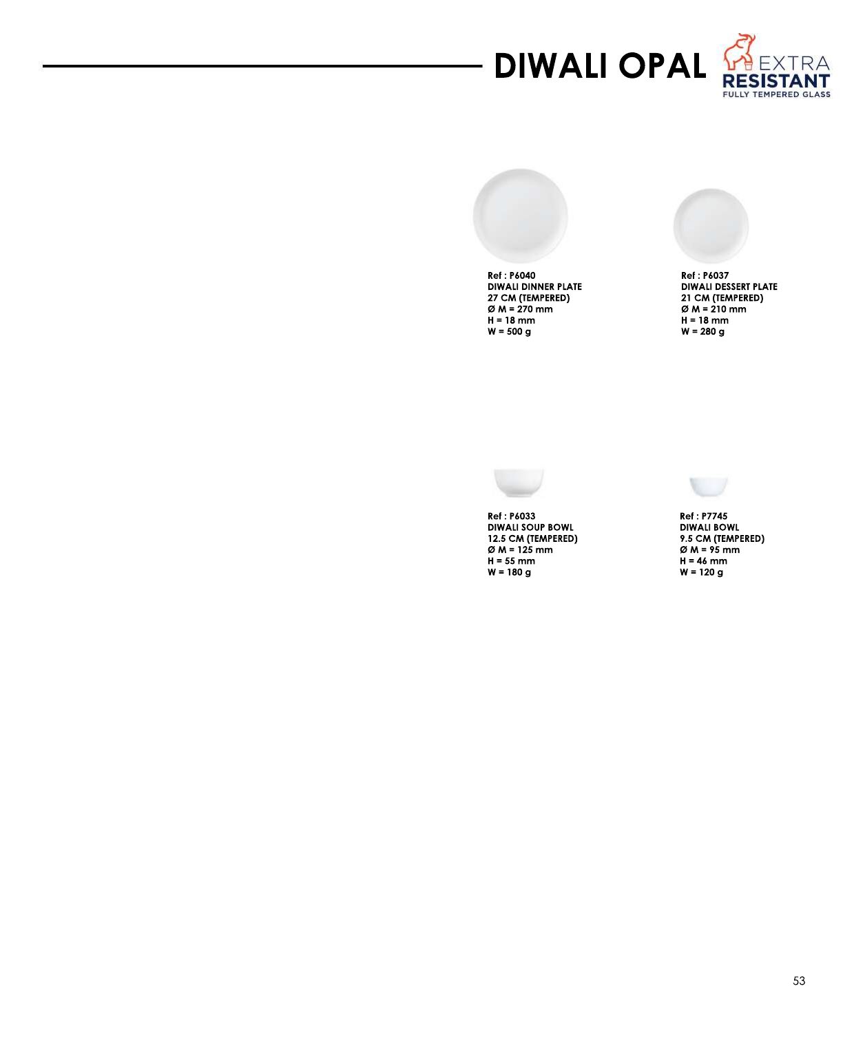 Diwali Opal — catalogue page 1