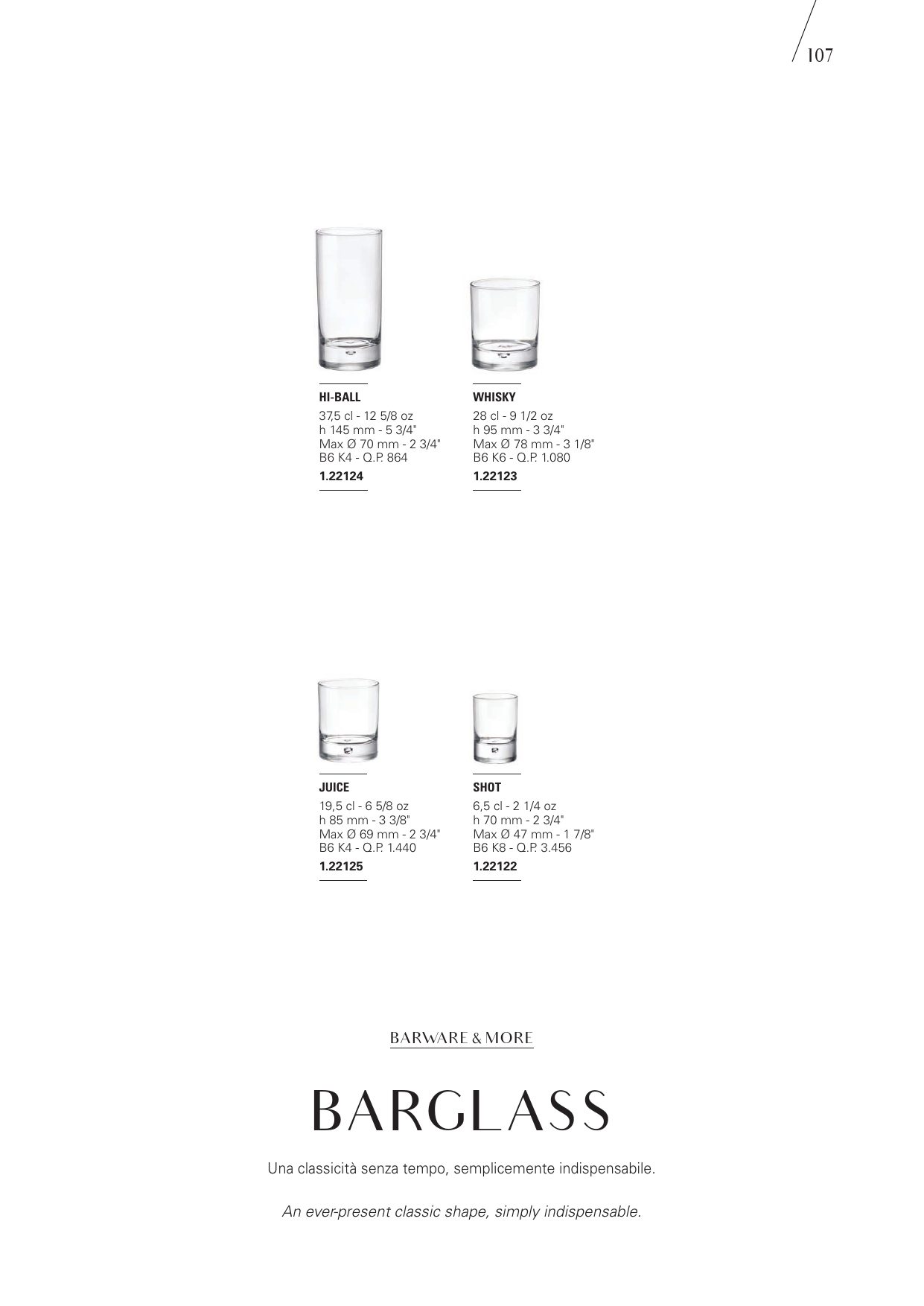Barglass — catalogue page 1