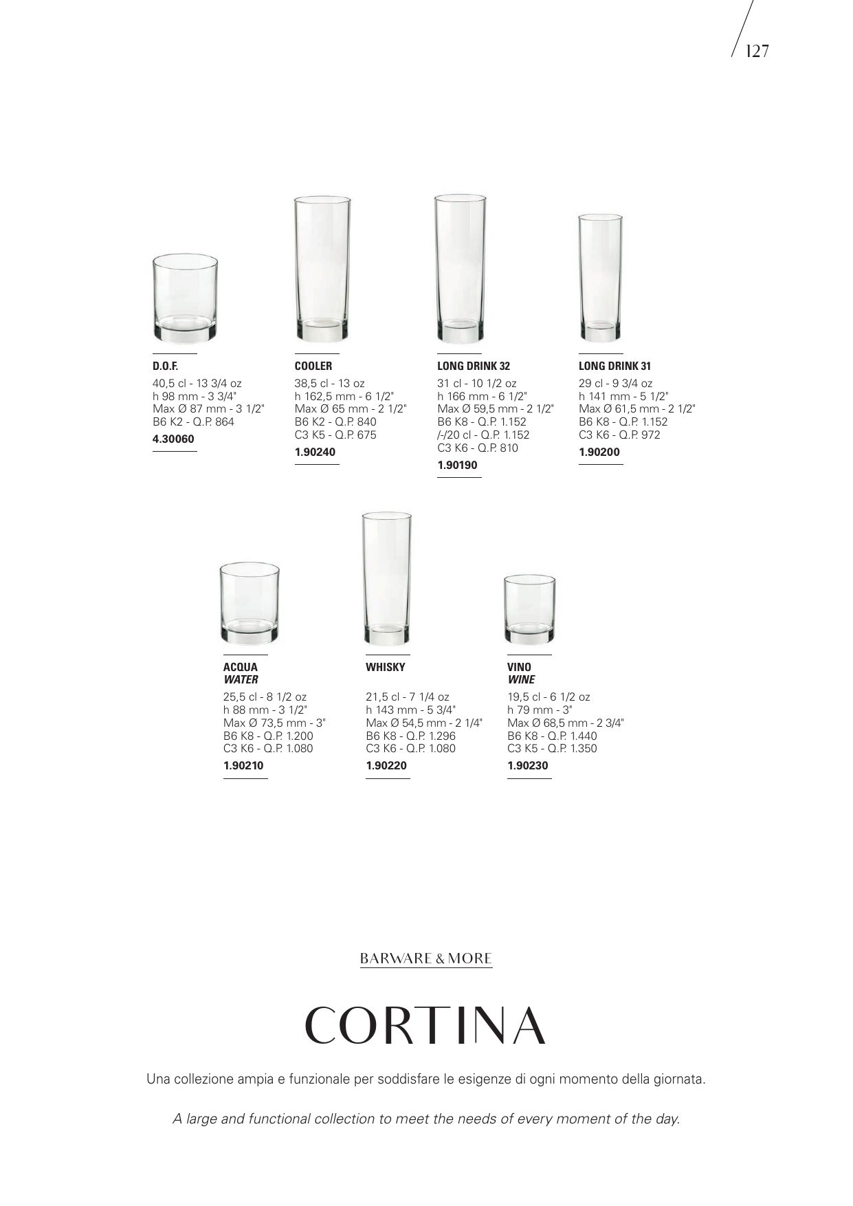 Cortina — catalogue page 1