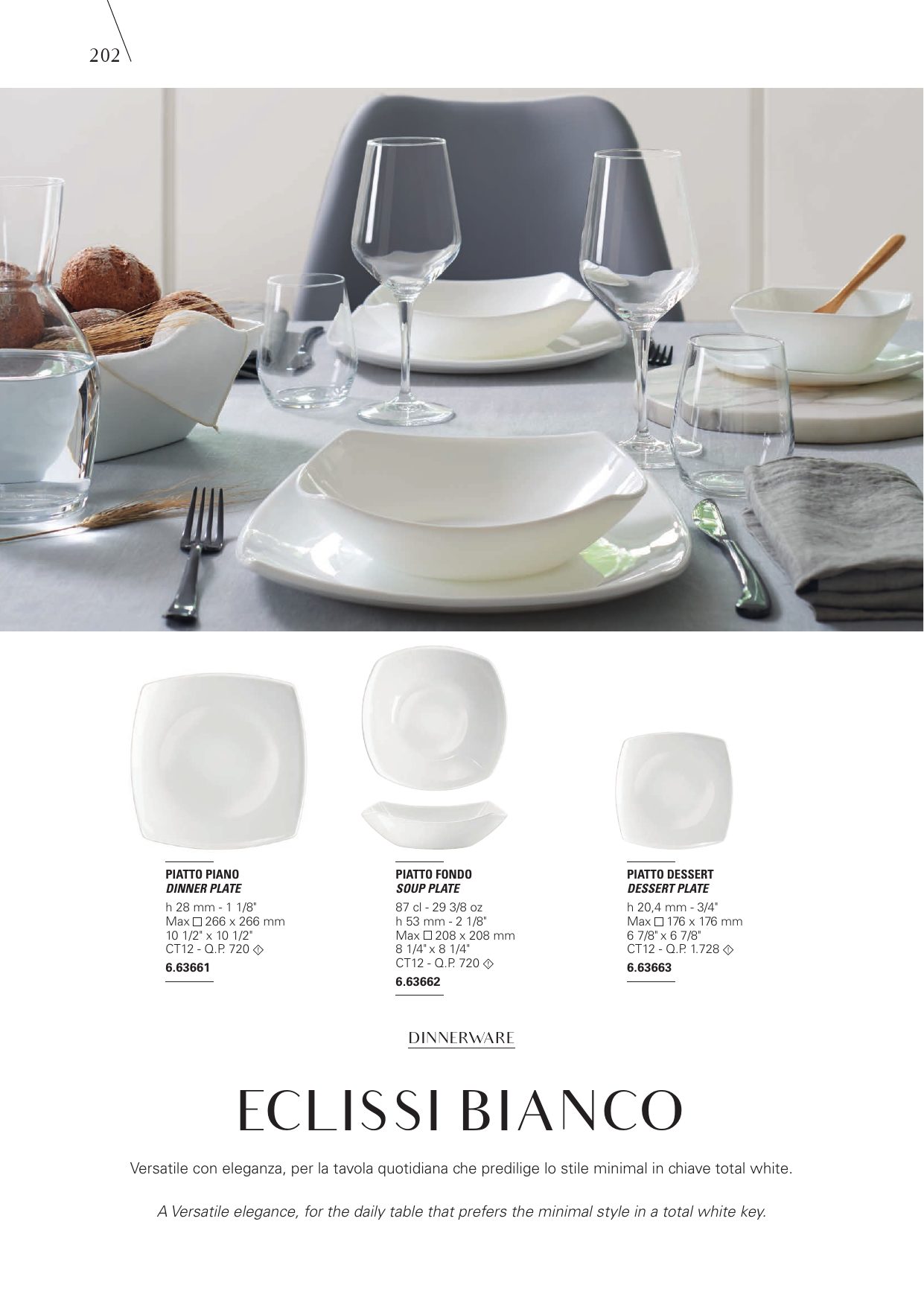 Eclissi Bianco — catalogue page 1