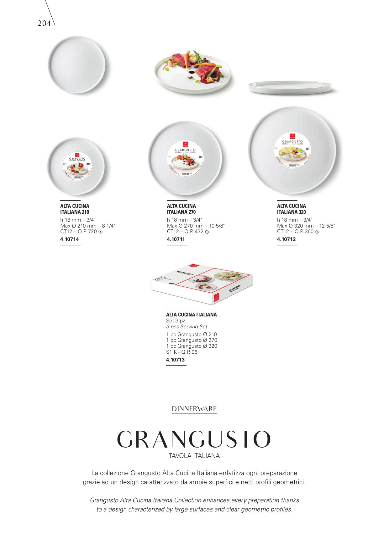 Grangusto — catalogue page 1