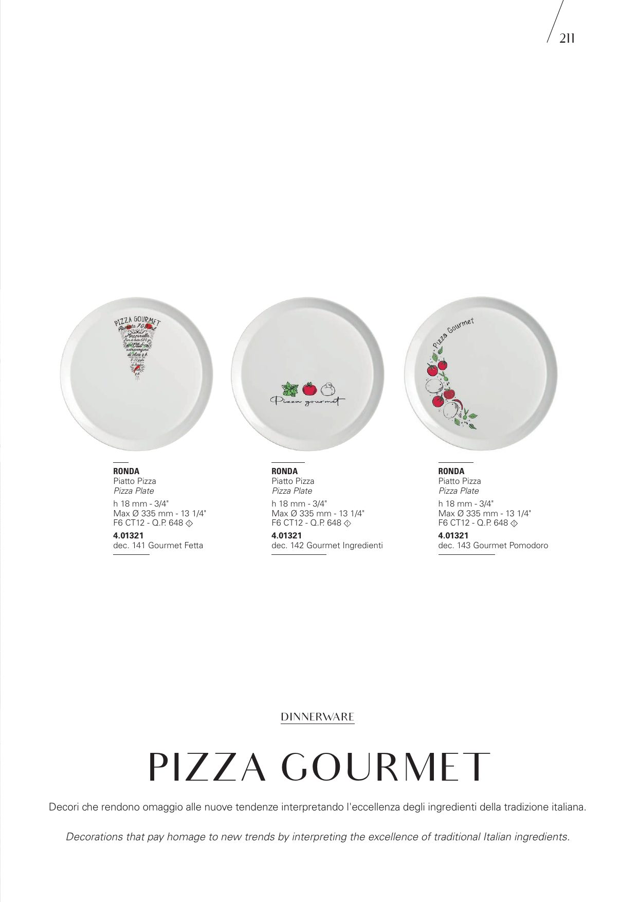 Pizza Gourmet — catalogue page 2