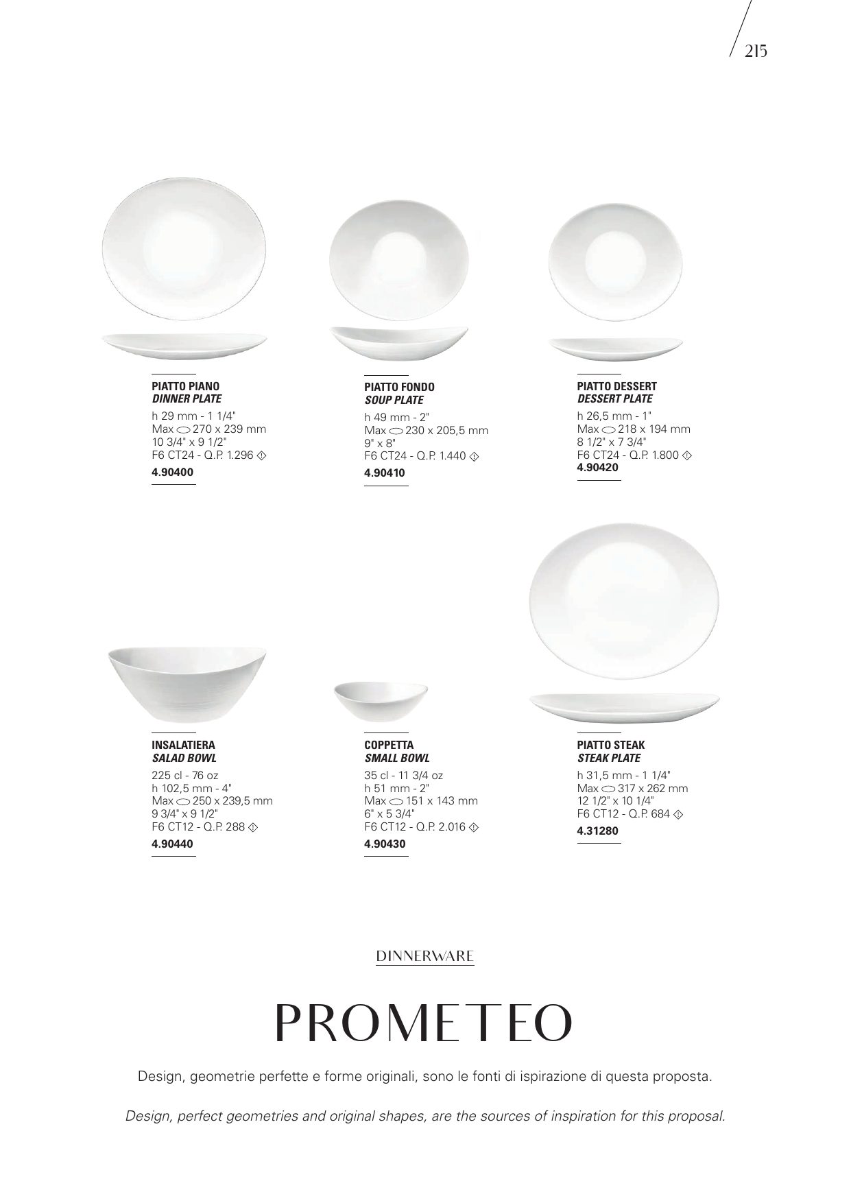 Prometeo — catalogue page 2