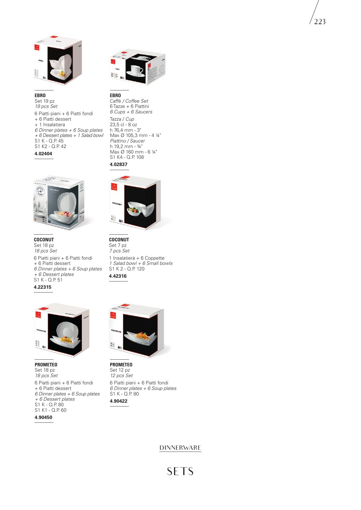 Sets — catalogue page 2
