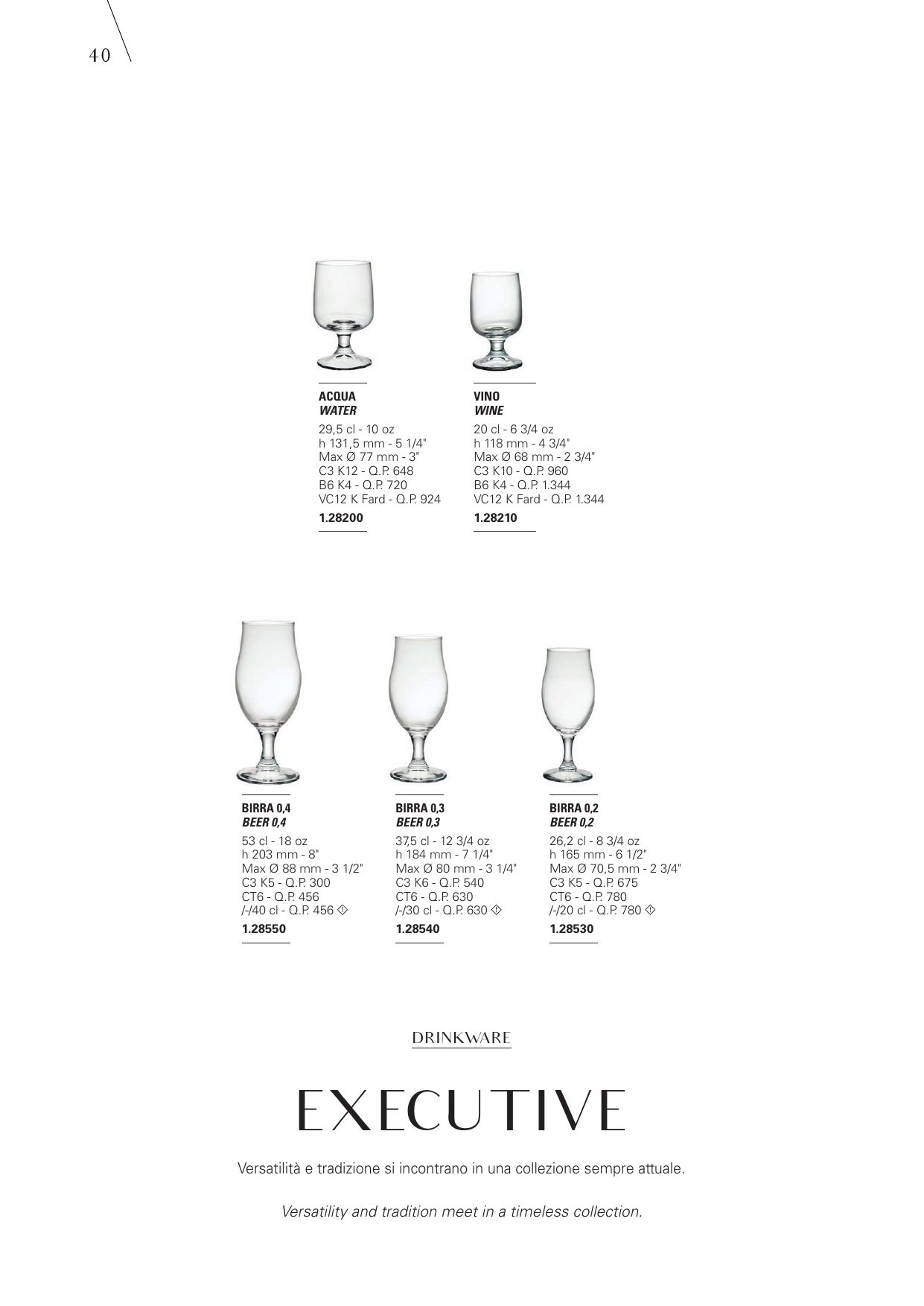 Executive — catalogue page 1