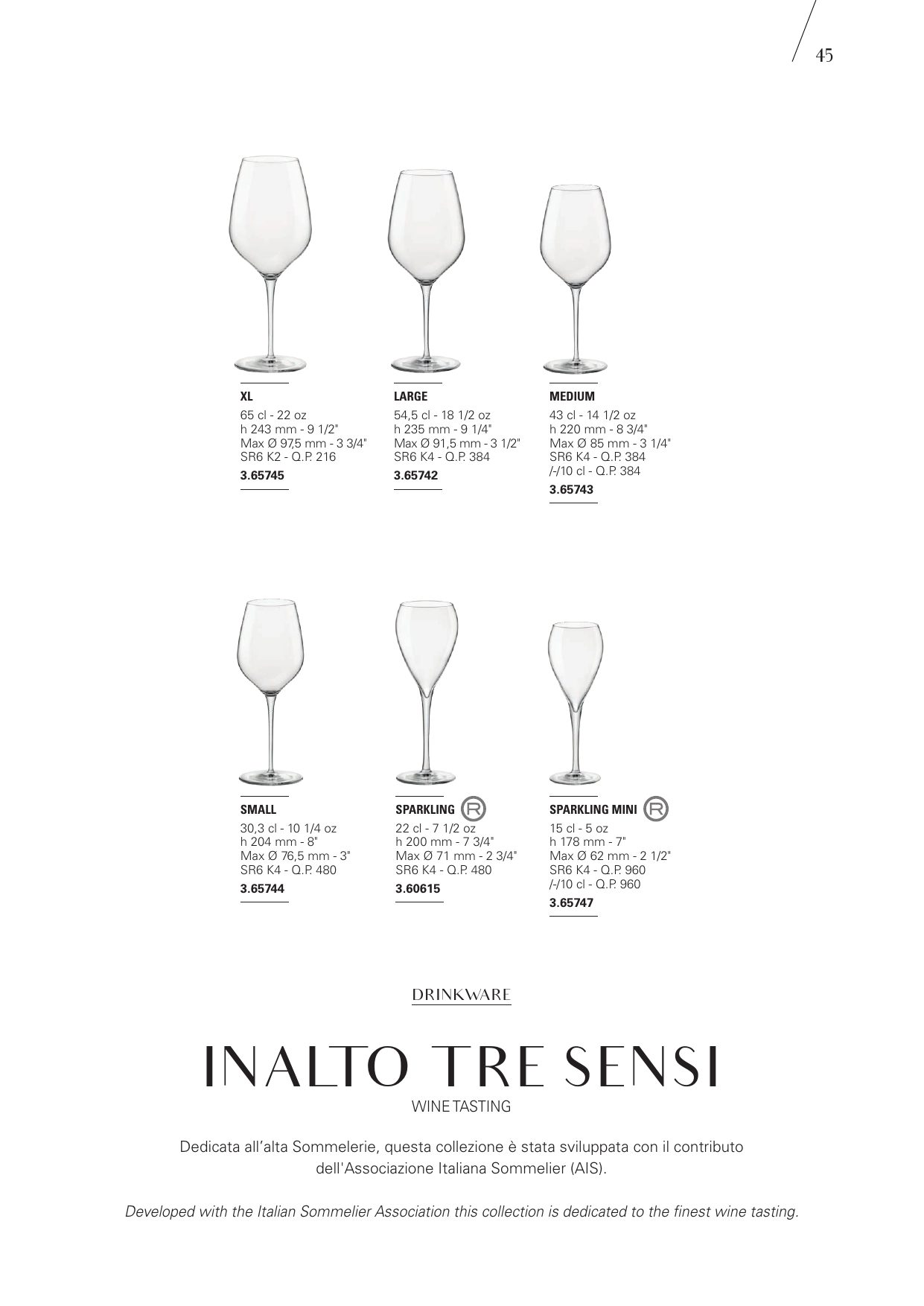 Inalto Tre Sensi — catalogue page 2