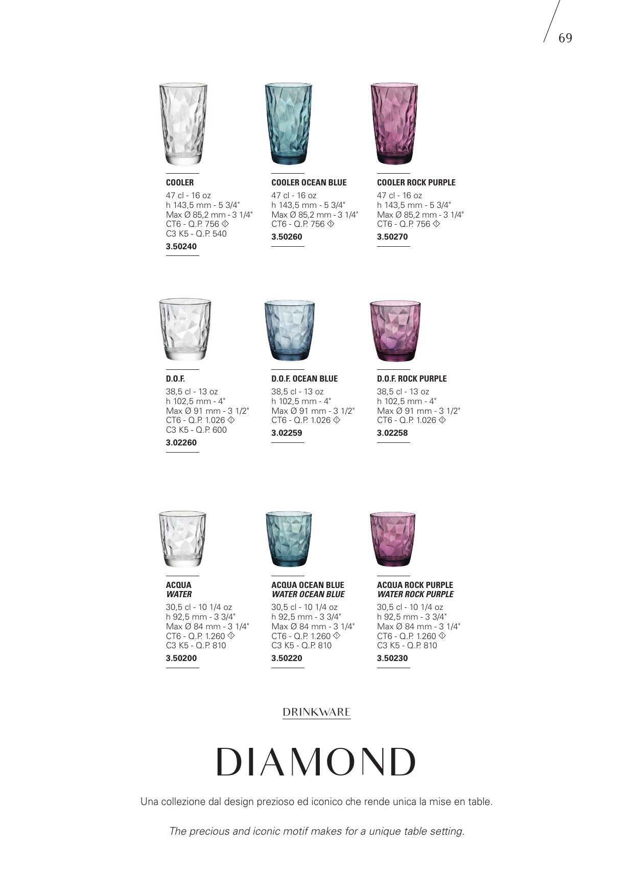 Diamond — catalogue page 1