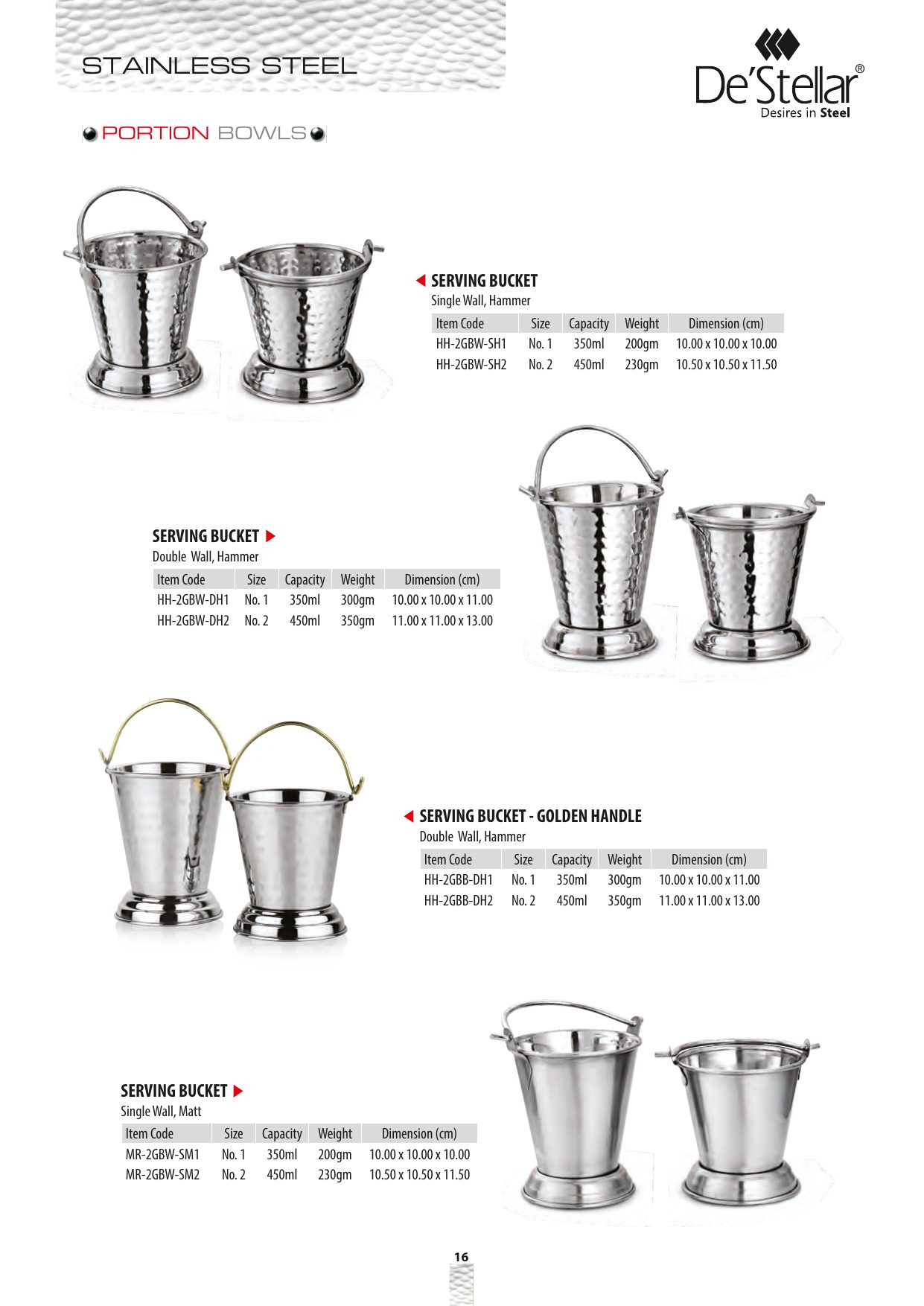Serving Tawa - Welded Brass Handle — catalogue page 2