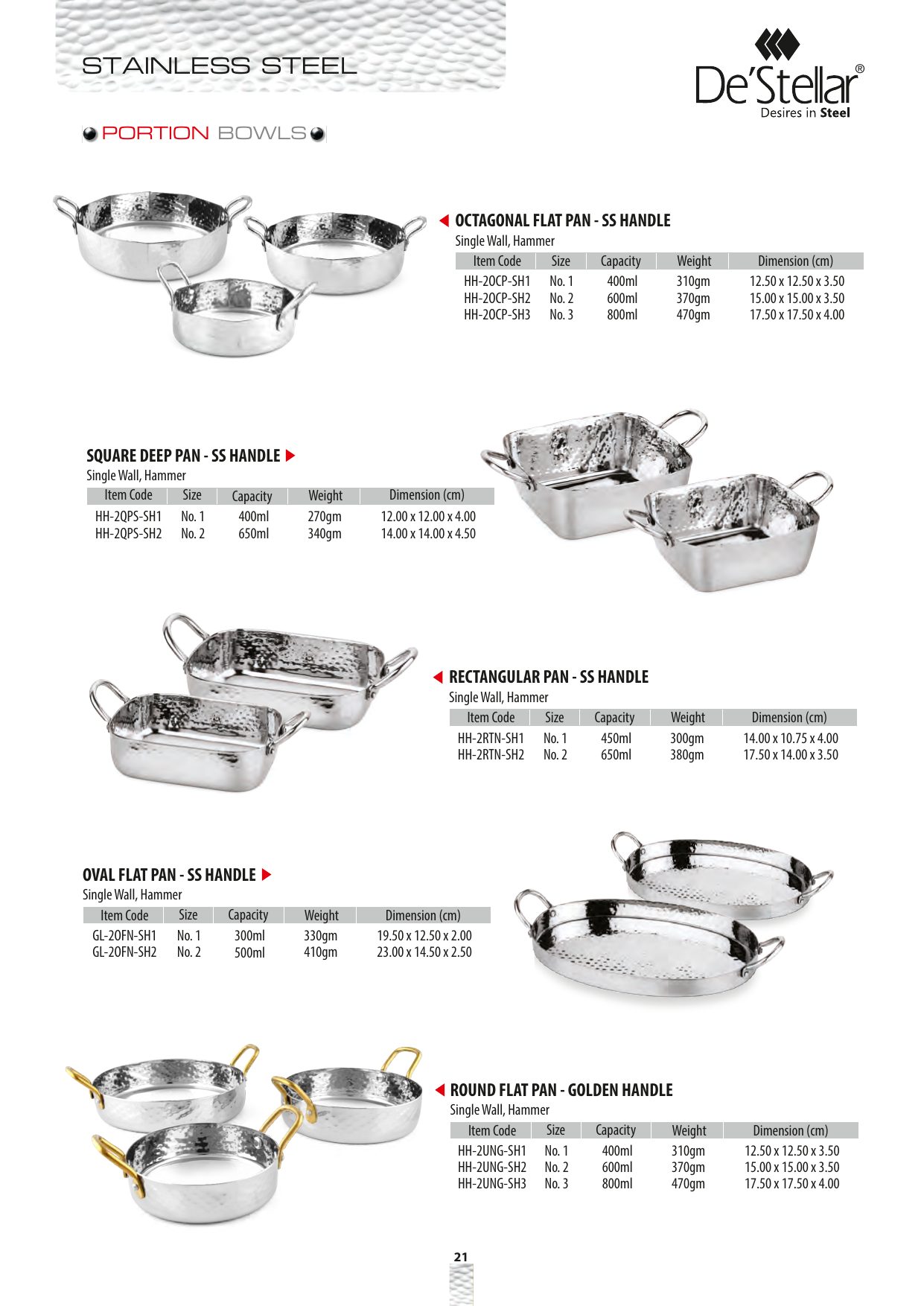 Oval Boat Pan - Ss Handle — catalogue page 2