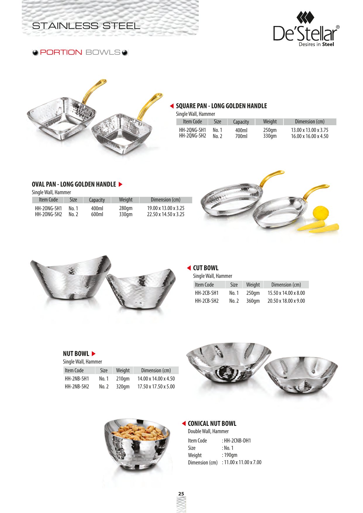 Belly Pan - Golden Handle — catalogue page 2