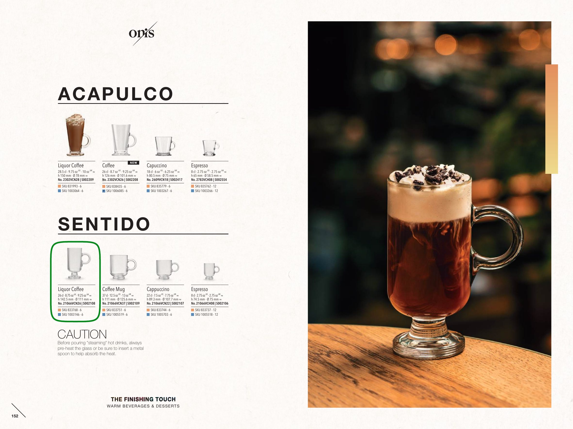 Sentido — catalogue page 1