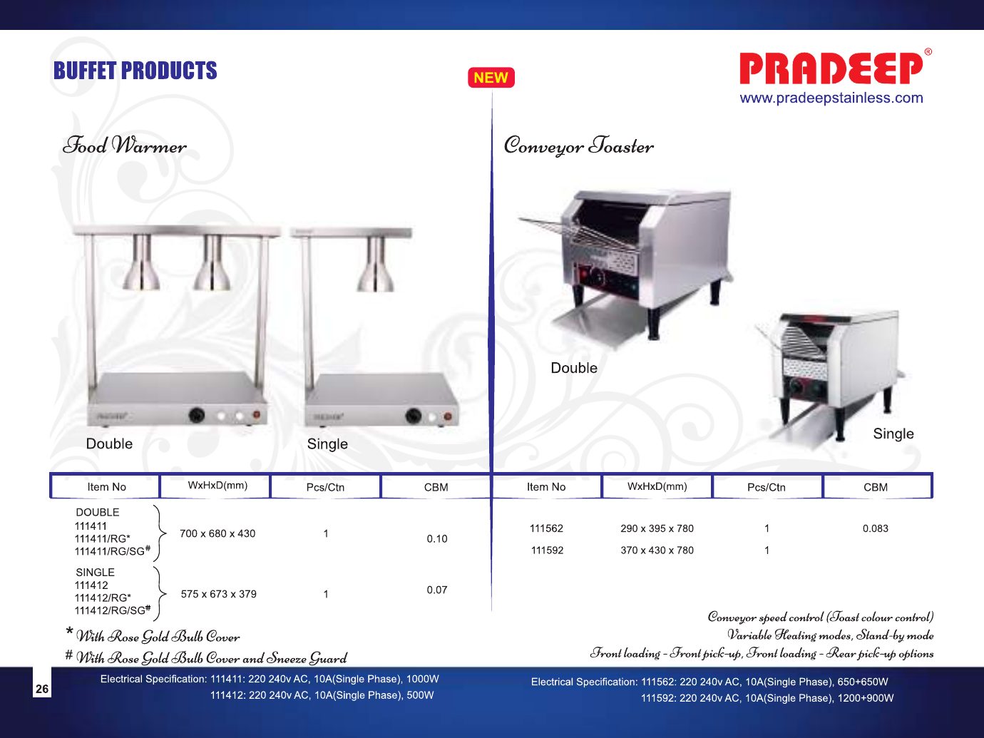 Buffet – Cold Dispenser & Soup Urn — catalogue page 2