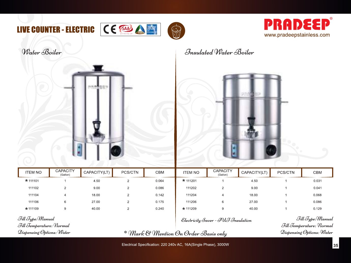 Live Counter – Hotplates — catalogue page 2