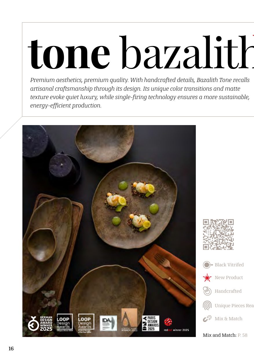 Tone Bazalith — catalogue page 1
