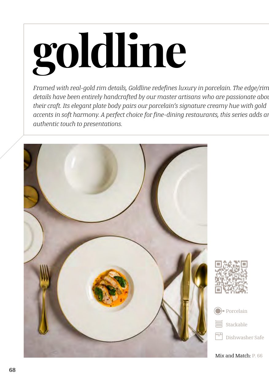 Goldline — catalogue page 1