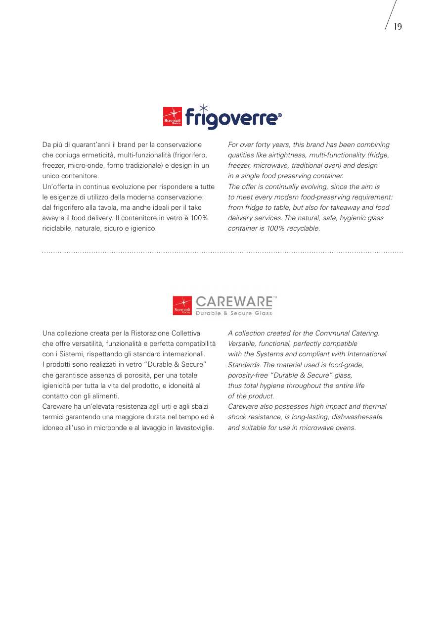 Bormioli Rocco Bormioli Rocco Glassware 2025 page — page 21