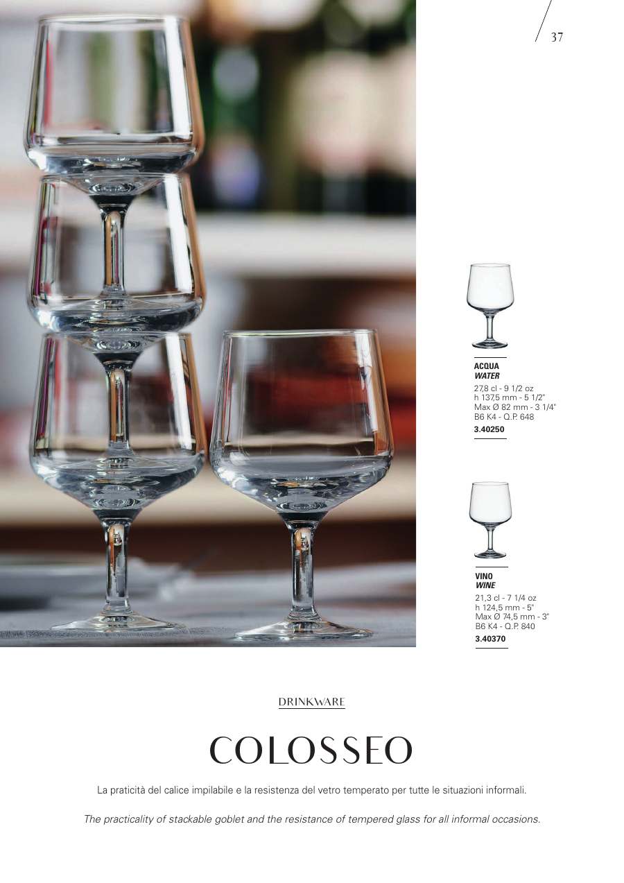 Bormioli Rocco Bormioli Rocco Glassware 2025 page — page 39