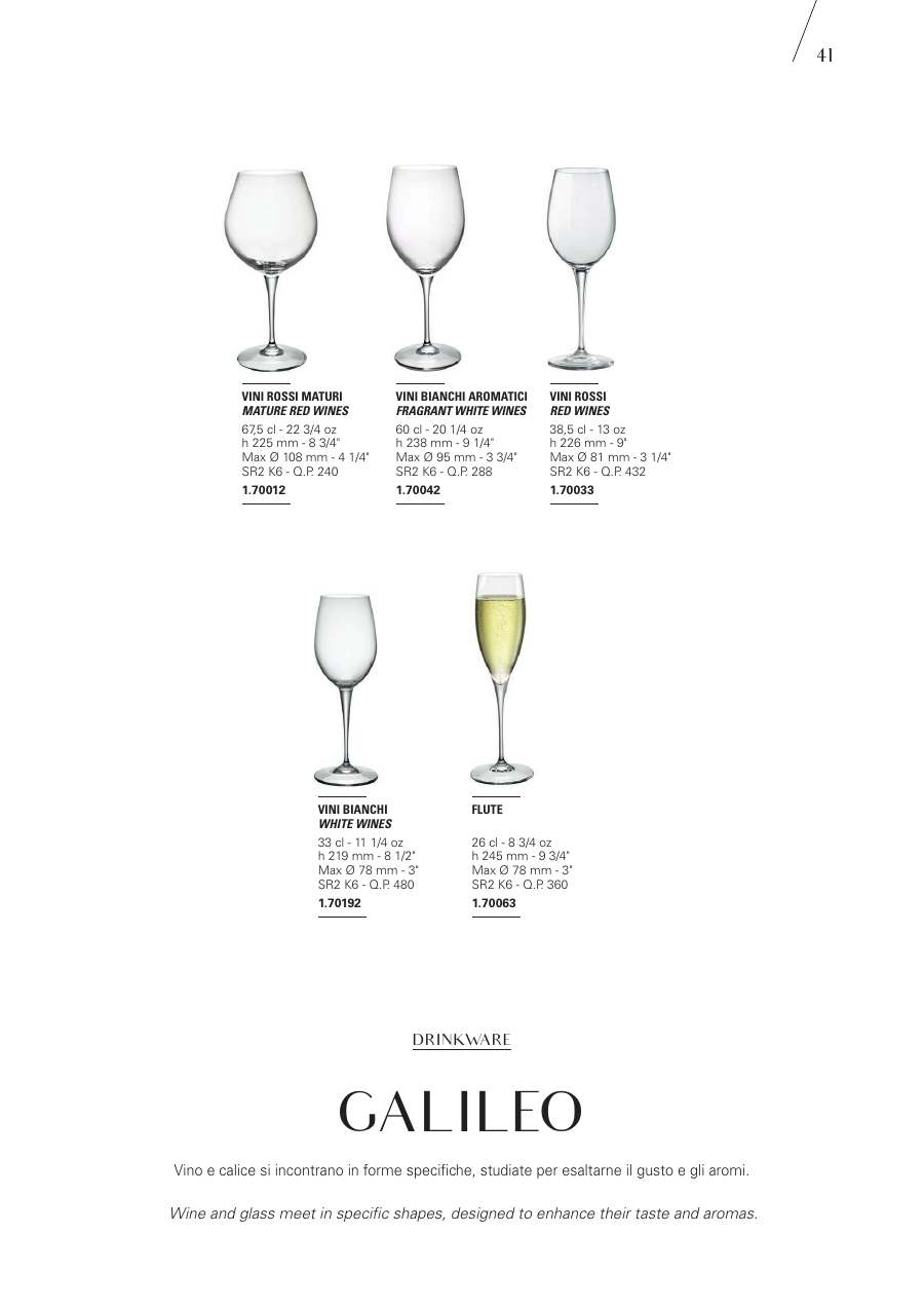 Bormioli Rocco Bormioli Rocco Glassware 2025 page — page 43