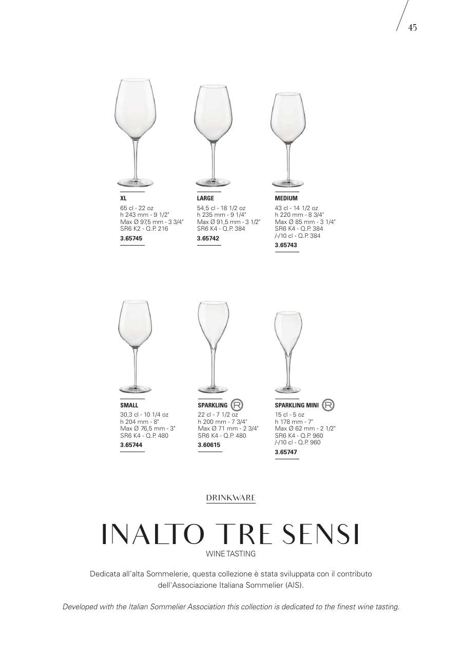Bormioli Rocco Bormioli Rocco Glassware 2025 page — page 47