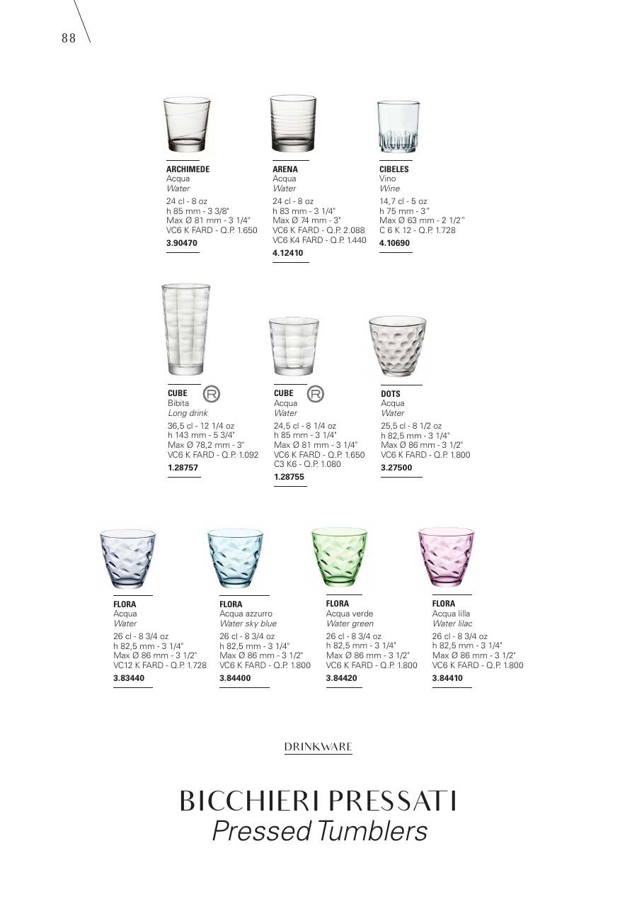 Bormioli Rocco Bormioli Rocco Glassware 2025 page — page 90
