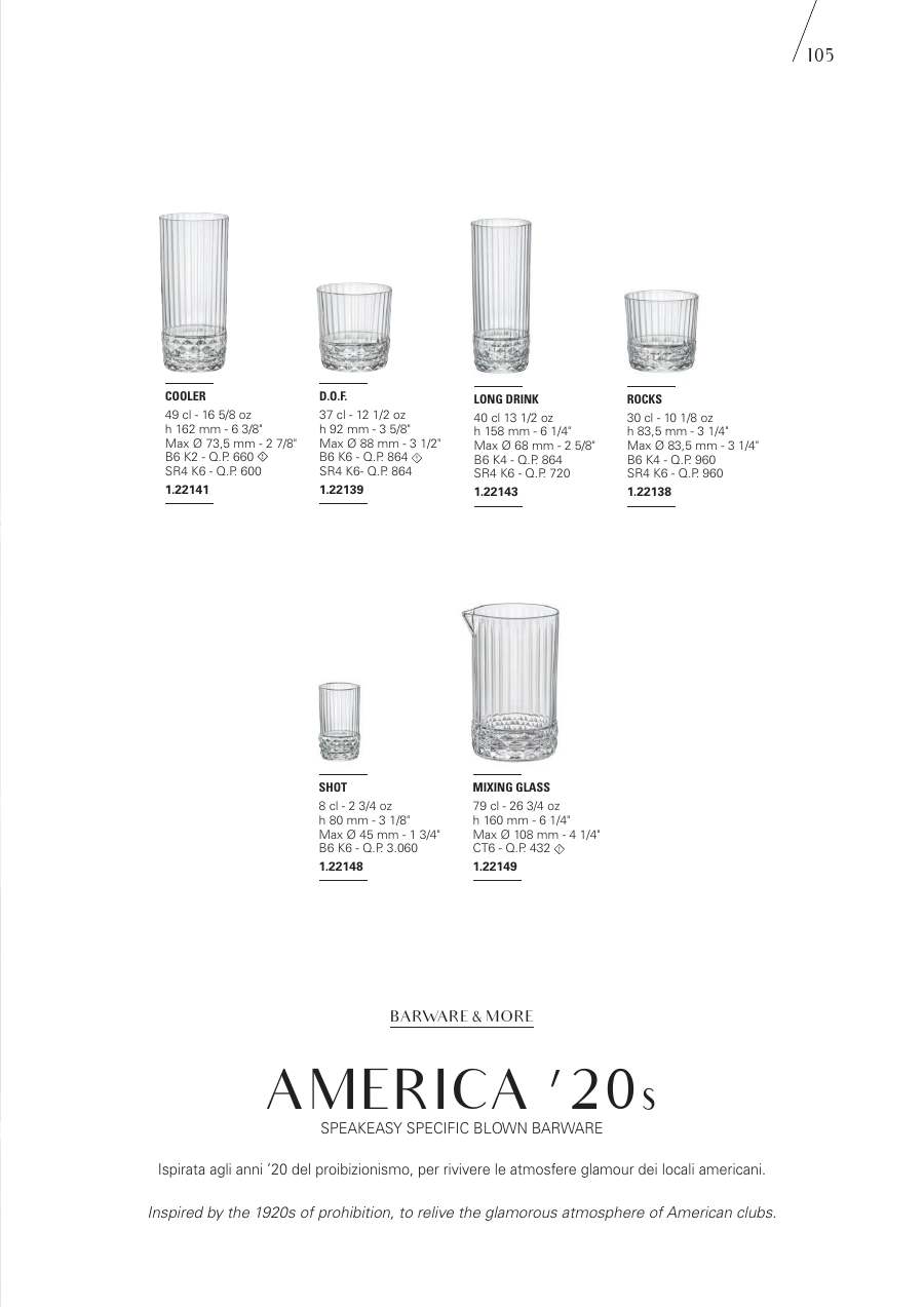 Bormioli Rocco Bormioli Rocco Glassware 2025 page — page 107