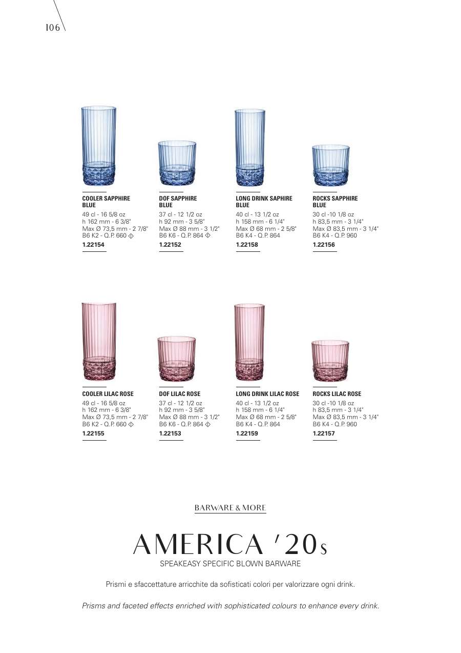 Bormioli Rocco Bormioli Rocco Glassware 2025 page — page 108