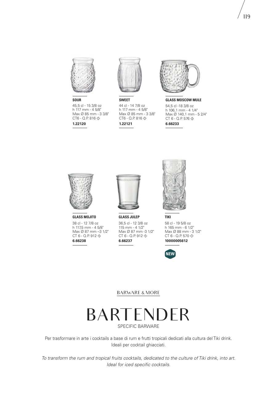 Bormioli Rocco Bormioli Rocco Glassware 2025 page — page 121