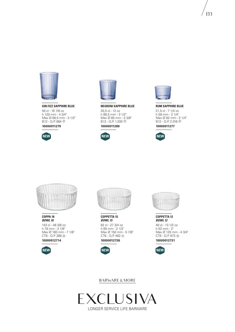 Bormioli Rocco Bormioli Rocco Glassware 2025 page — page 135