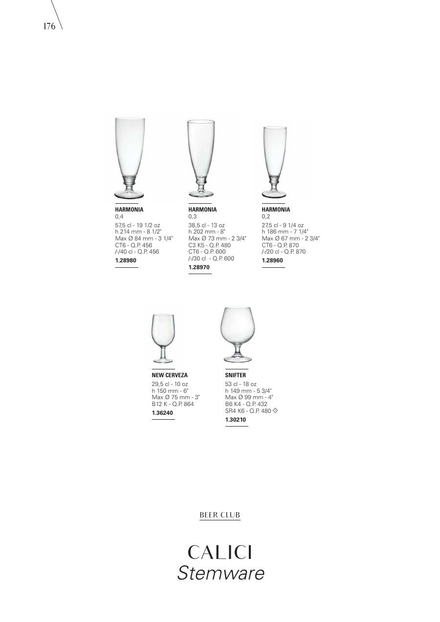 Bormioli Rocco Bormioli Rocco Glassware 2025 page — page 178