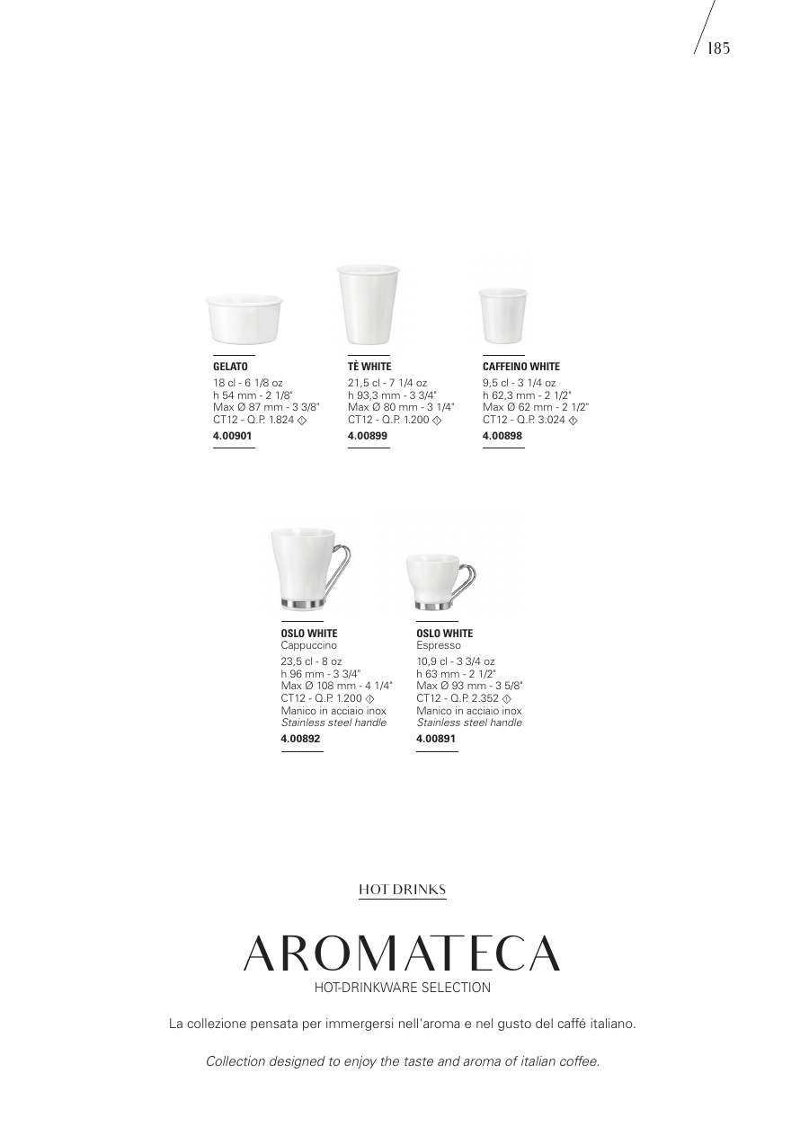 Bormioli Rocco Bormioli Rocco Glassware 2025 page — page 187