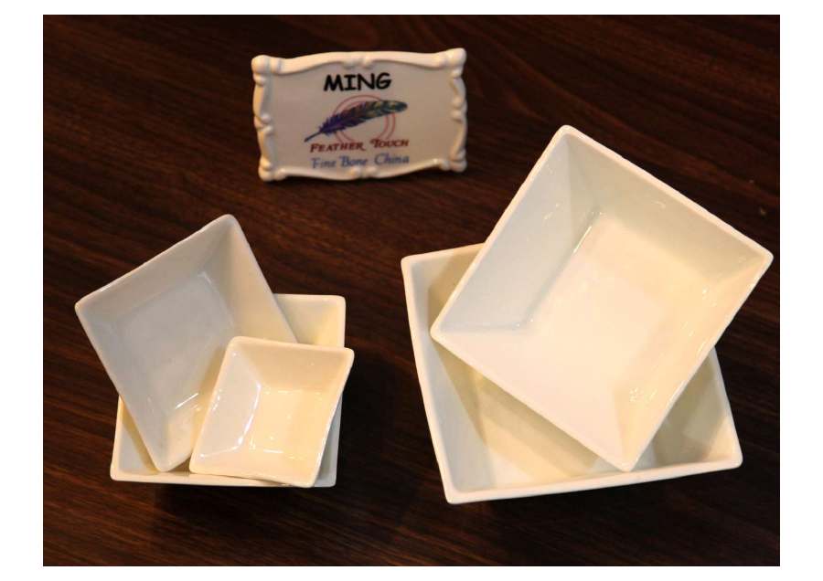 Feather Touch Platters & Bowls page — page 54