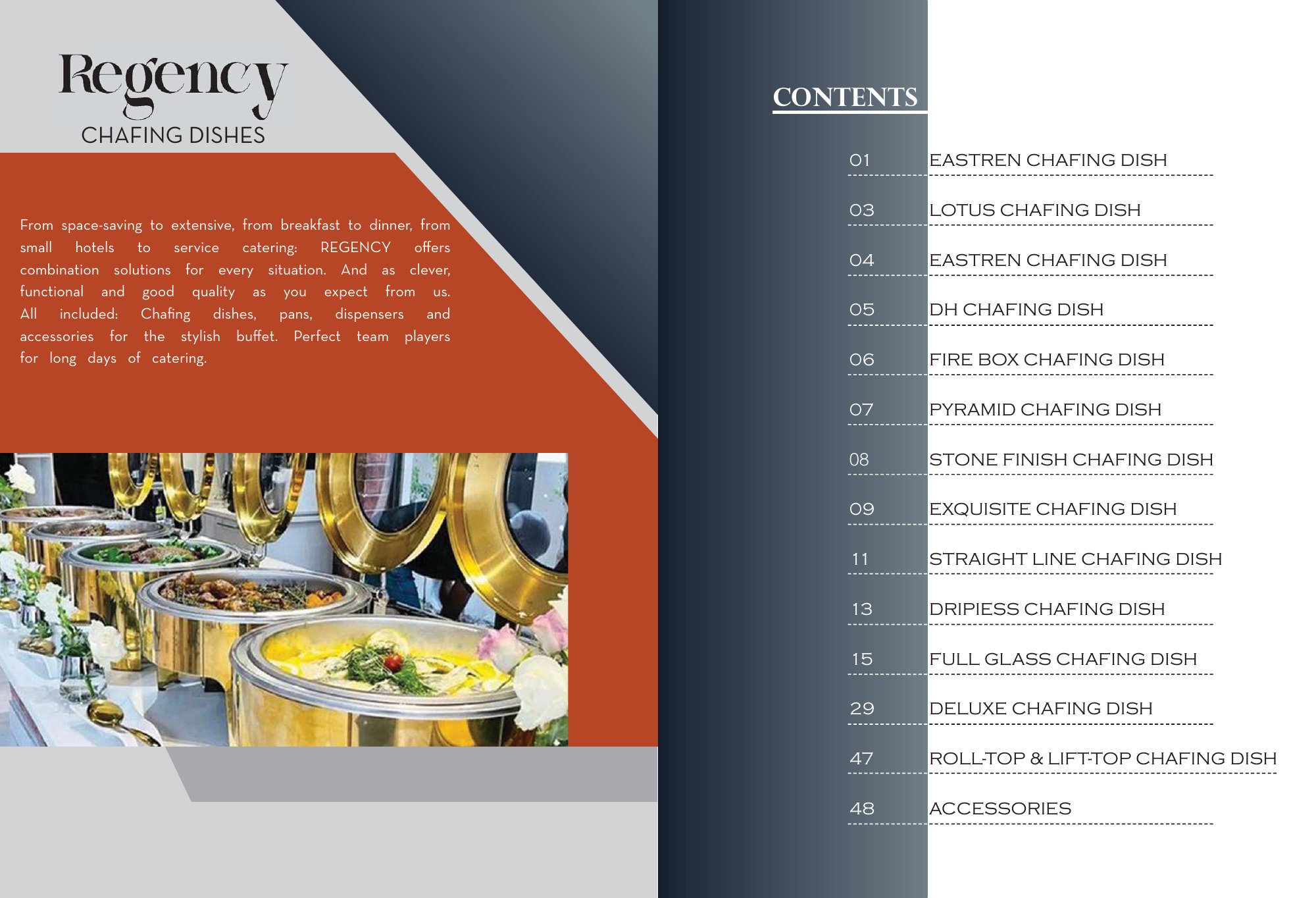 Regency Regency Chafers & Buffet page — page 2