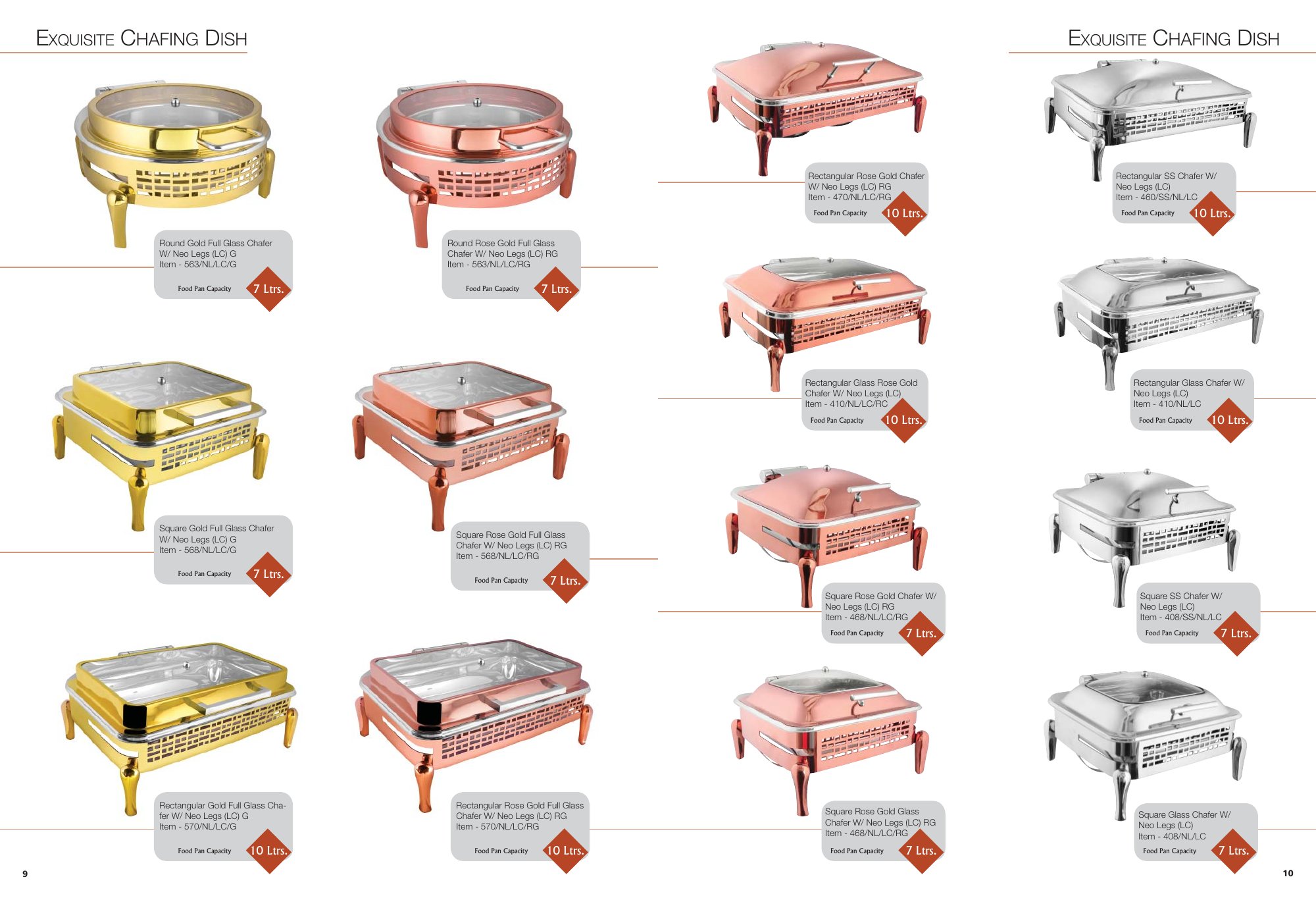 Regency Regency Chafers & Buffet page — page 7