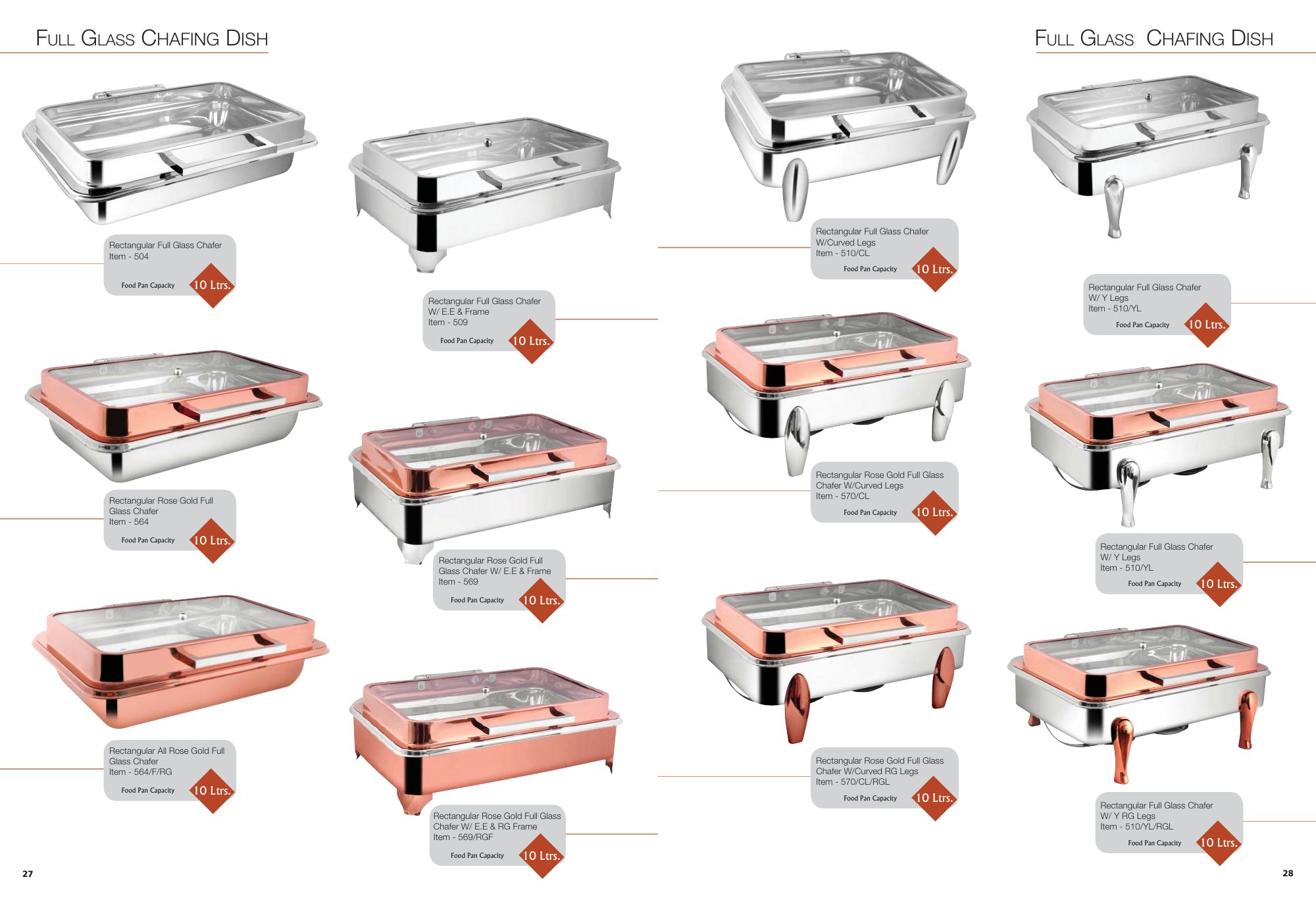 Regency Regency Chafers & Buffet page — page 16