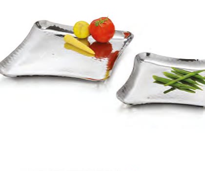 Square Platter Abstract